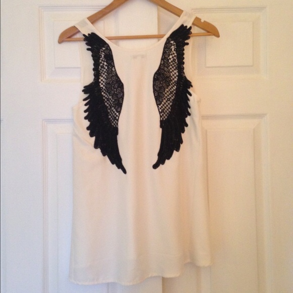 Buffalo David Bitton Angel Wings Tank Top